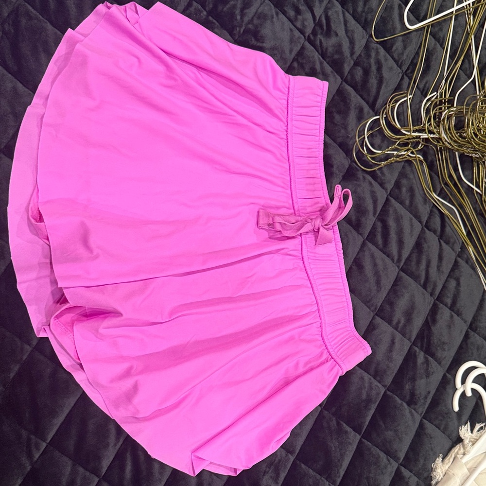 Zenana Outfitters Vibrant Pink Athletic Shorts